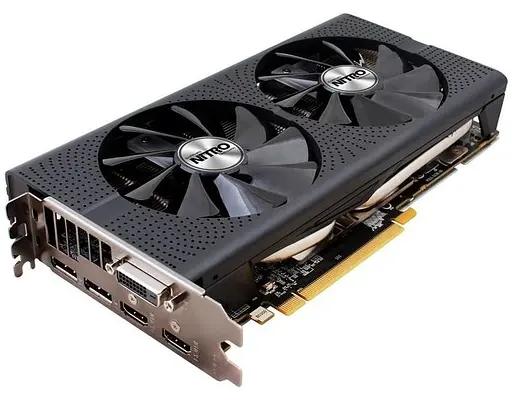 Видеокарта Sapphire AMD Radeon RX 470 4Gb Nitro (11256-01) (GDDR5, 256 bit, PCI-E 3.0 x16) Б/у - фото 4