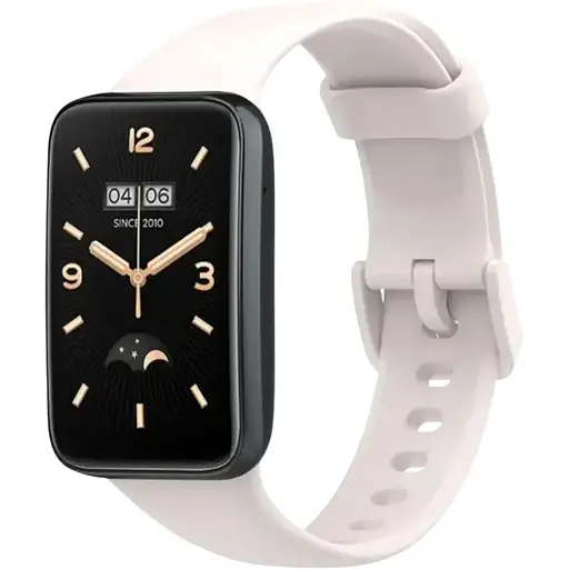 Ремешок DK для Xiaomi Mi Band 7 Pro Silicone Sport Band Classic (flower white)