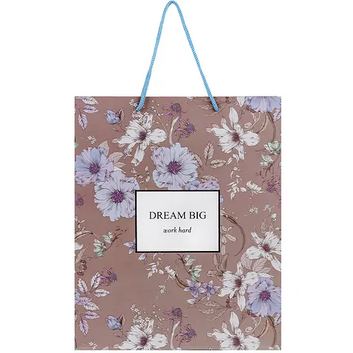 Пакет бумажный подарочный Axent 26х32 см Blue Elegance (8502-30-A-PPS) - фото 2