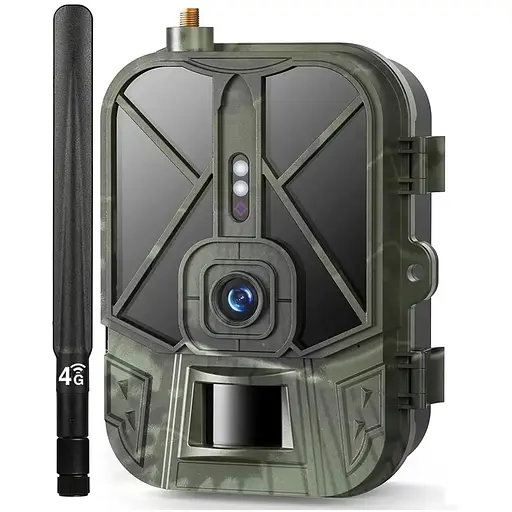 Фотоловушка 4G камера для охоты c аккумулятором 8000 мАч Suntek HC-940Pro, передача 4К видео на смартфон