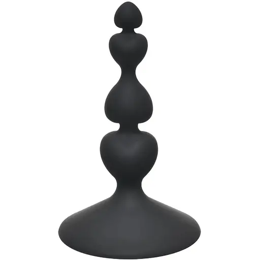 Анальна пробка Lola Games Sweetheart Plug 10 см (чорний)