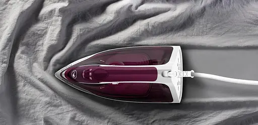 Tefal Праска Express Steam, 2400Вт, 270мл, паровий удар -160гр, постійна пара - 30гр, керам. підошва, бордовий - фото 4