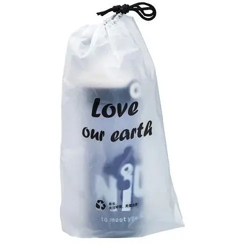 Пляшка для води Nice 620 мл із кришкою фліп топ на защіпці синя  HP17300BL - фото 2