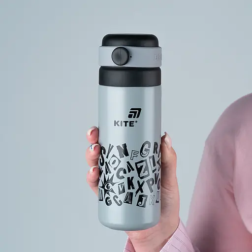 Термос Kite сірий 500 мл (K25-1222-2) - фото 6