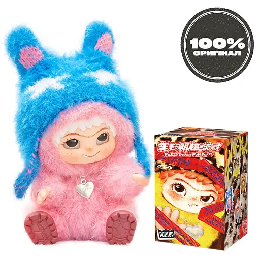 Колекційна м'яка іграшка з кільцем Весела вечірка Pop Top Letsvan 17WK-0601 серії "Wakuku" - фото 2