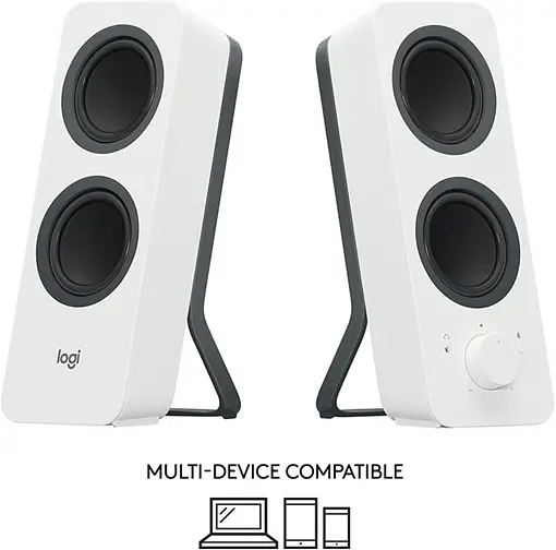 Акустика Logitech Z207 Bluetooth White (L980-001292) (6601940) - фото 7