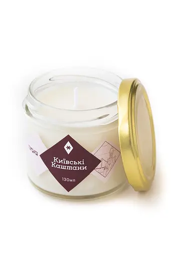 Київські каштани 130 мл 15 год Соєвий віск  - фото 2