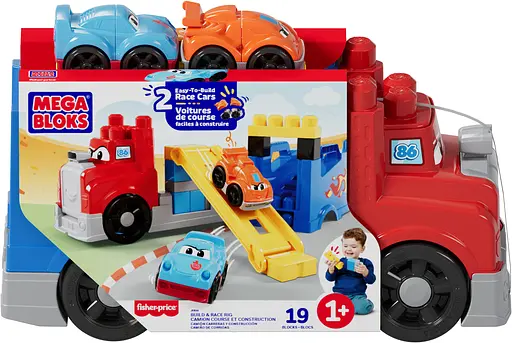 Конструктор Mega Bloks Автовоз с машинками (JFR29) - фото 2