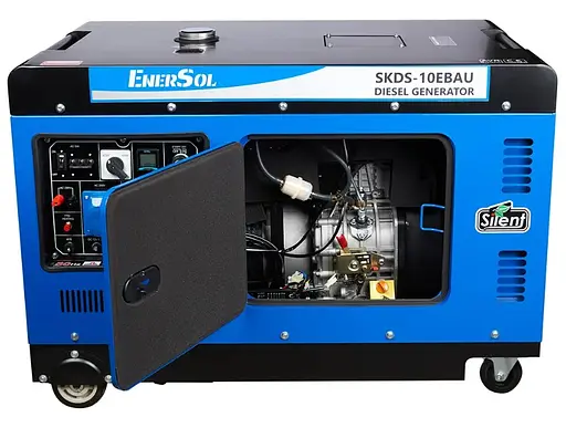 Генератор дизельний EnerSol 9/10 кВт SKDS-10EBAU - фото 2