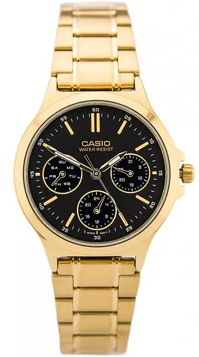 Часы наручные женские Casio LTP-V300G-1AUDF (модуль №5420) - фото 2