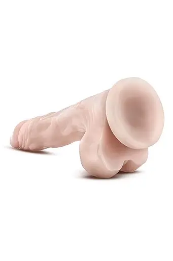Фалоімітатор Dr. Skin Realistic Cock Stud Muffin 21.6 см тілесний - фото 4