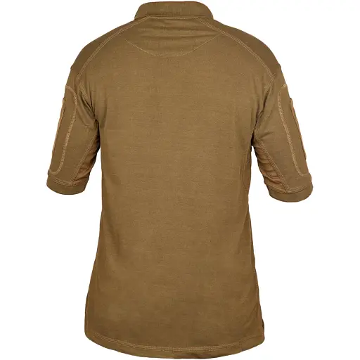 Теніска поло Defcon 5 Tactical Polo Short Sleeves with Pocket S Coyote brown - фото 3
