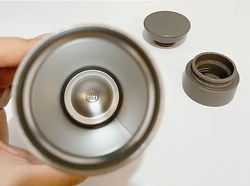 Термос Tyeso 350 мл из нержавеющей стали розовый - фото 4