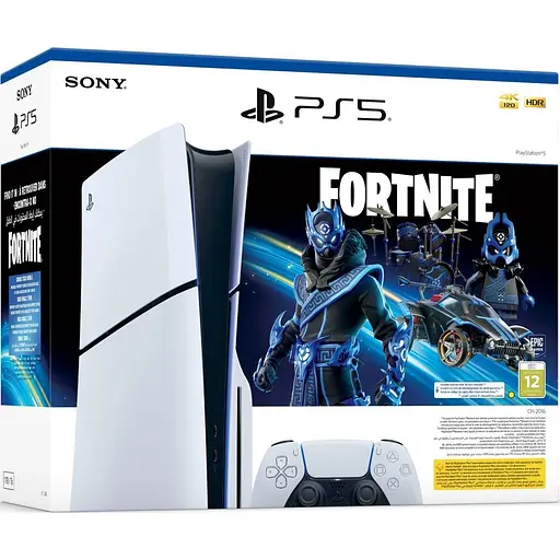 Игровая консоль Sony PlayStation 5 Slim 1TB Fortnite Cobalt Star Bundle (1000045165) Витрина [147786] - фото 8
