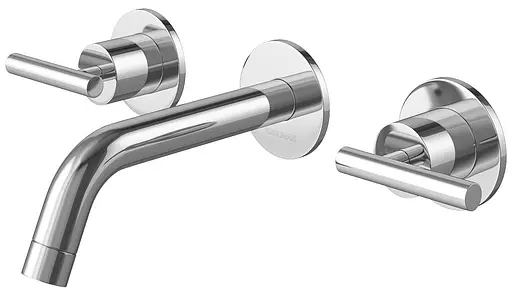 Змішувач для умивальника Kohlman Roxin chrome + BOX прихованого монтажу QW190R Хром - фото 1