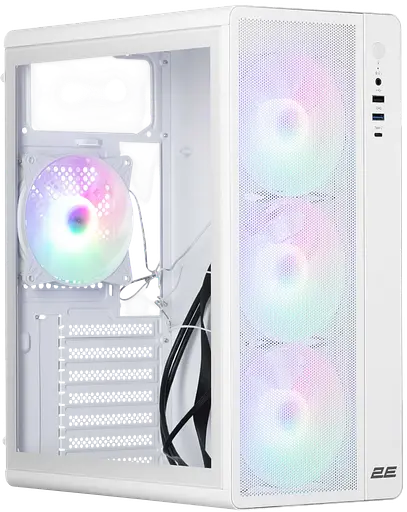 Корпус 2E GAMING Credo Plus V510W ARGB White (2E-V510W) - фото 1
