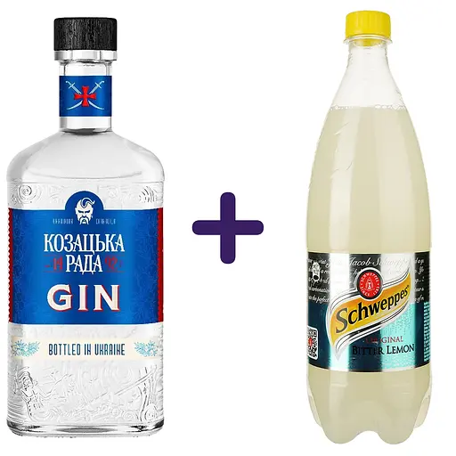 Джин Козацька Рада 37.5% 0.5 л