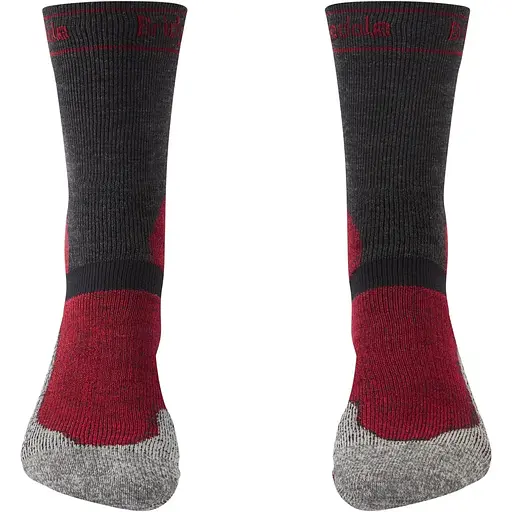 Шкарпетки Bridgedale Mountain Bike Winter Weight T2 Merino Sport Boot Graphite/Red M (1053-710353.223.M) - фото 2