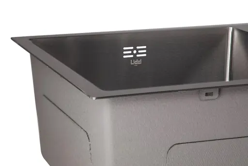 Кухонная мойка Lidz H7843 PVD 3.0/1.0 мм LDH7843BPVD45586 - фото 3