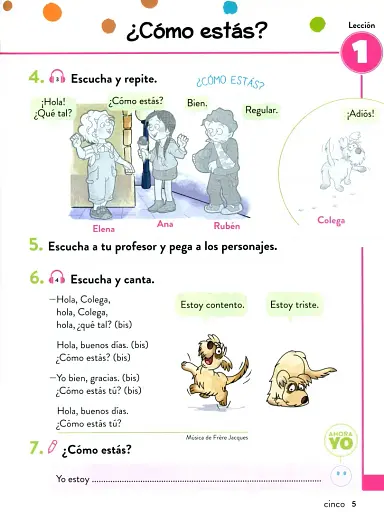 Colega vuelve 1. Pack alumno (Libro + Ejercicios + Láminas) - фото 6