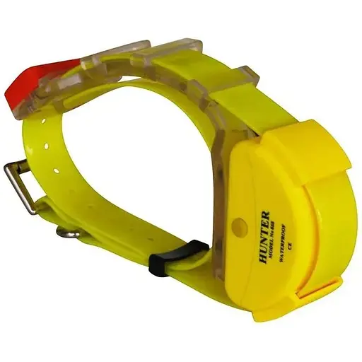 Нашийник Hunter APP-100 з GPS для мисливських собак водонепроникний жовтий