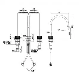 Змішувач для раковини Paffoni Jo без донного клапана black matt JO052NO, Чорний матовий - фото 2