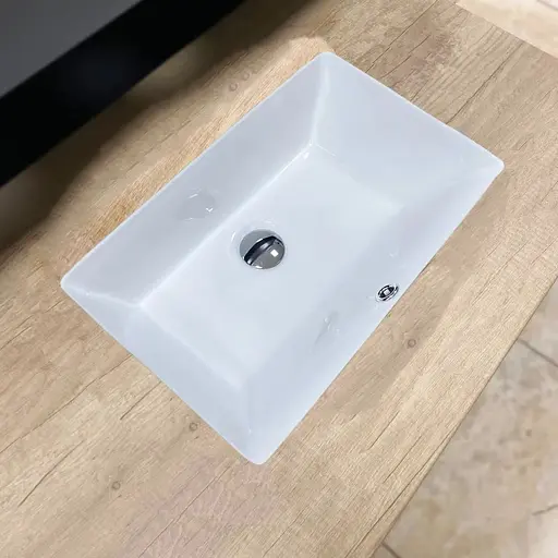 Умивальник VBI Mantua white врізний VBI-018029, Білий - фото 1