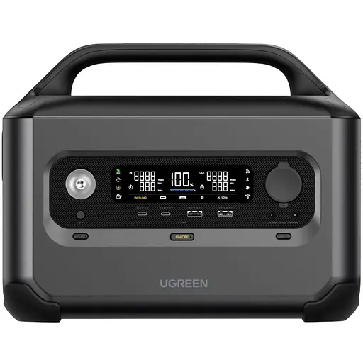 Зарядная станция Ugreen Power Roam 15050 600Вт (680Вт/ч) AC,MPPT,UPS,WIFI/BT