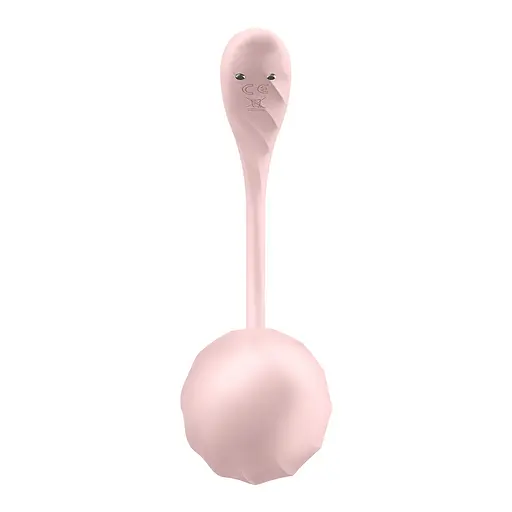 Віброяйце Satisfyer Ribbed Petal 23 см рожевий - фото 2