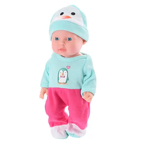 Кукла пупс 533-I-1-255-Q со звуком Пингвин
