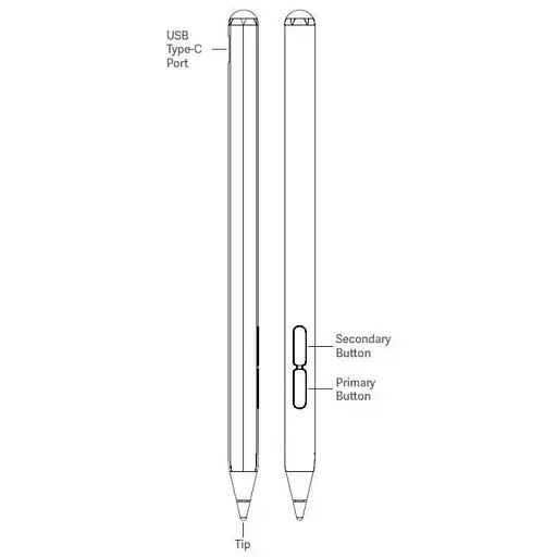 Стилус активний для планшета Xiaomi Redmi Pad Pro — Smart Pen BHR8577GL - фото 2