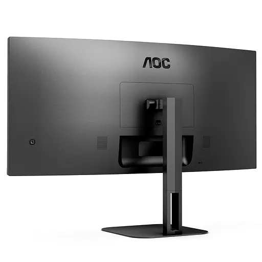 TFT 34` AOC CU34V5C/BK, WQHD, VA, 100Гц, 1 мс, изогнутый, HDMI, DP, USB-C, USB-hub, колонки, черный - фото 8