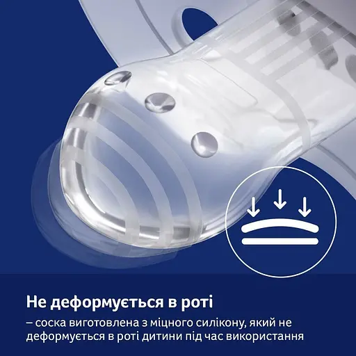 Пустышка силиконовая динамическая LOVI CapiChill 0-6 месяцев 2 шт. голубая (22/932boy) - фото 9