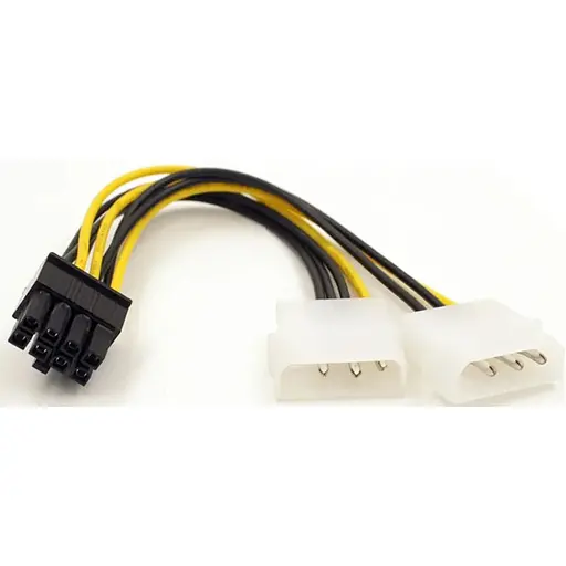 Кабель живлення для відеокарти 8pin Male to 2xMolex Female