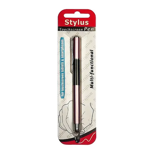 Стилус ємнісний, високоточний, Jot Pro двосторонній, алюмінієвий, з кріпленням, рожево-золотистий - фото 4