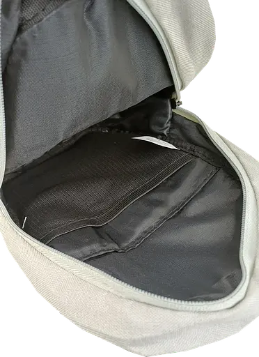 Маленький женский рюкзак 3L Антивор с RFid светло-серый LS sum0028826 - фото 10