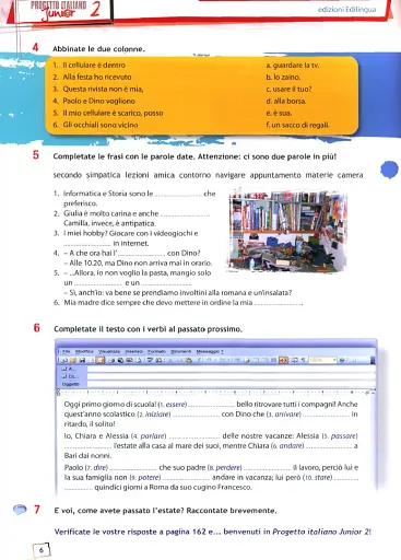 Progetto Italiano. Junior 2. Libro & Quaderno + CD audio - фото 8