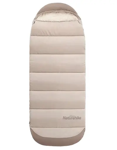 Спальный мешок с капюшоном Naturehike B400 NH21MSD11 (220 х 85см) Бежевый