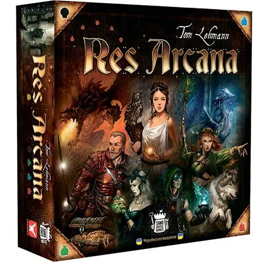 Настільна гра Geekach Games Res Arcana (укр.) + унікальне промо! (GKCH004) - фото 1
