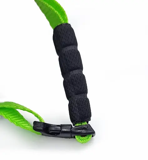 Велосипедний шолом A-Bike ES-001 L (58-62 см) чорний з салатовим (G0001418) - фото 3