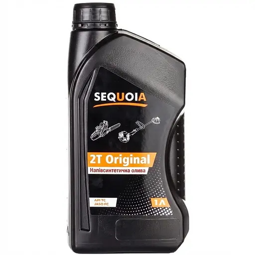 Олива моторна Sequoia для 2-х тактних двигунів, об'єм 1 л (2T-Original) - фото 1