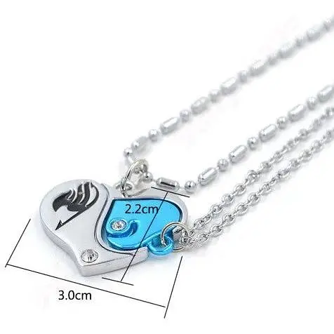 Кулон Love Хвост Фейрі Тейл Fairy Tail для закоханої пари у формі серця FT 22.89 - фото 10