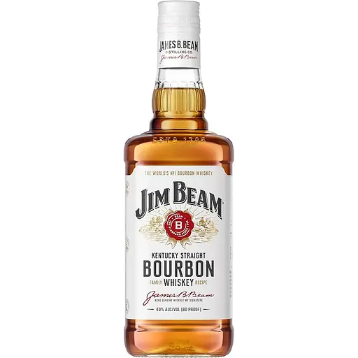 Віскі Jim Beam White Kentucky Staright Bourbon Whiskey 4 yo 40% 0.7 л х 2 шт. - фото 2