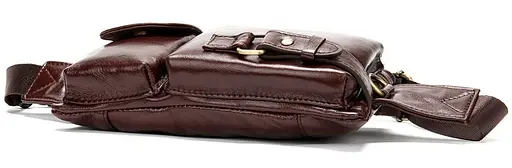 Чоловіча шкіряна сумка Vintage 24,5х14х4 см sum0012713 - фото 8