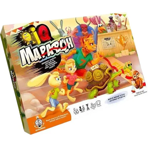 Настольная игра Danko Toys IQ Марафон укр G-IQM-01-01U (2000902776339) - фото 1