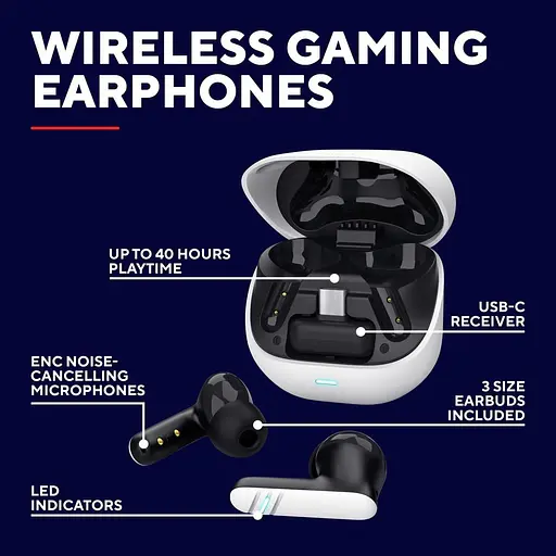 Навушники Trust TWS GTX 409 Oxxie Earbuds BT 5.3, ENC SBC Mic White (25478_TRUST) - фото 14