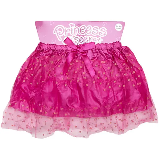 Детская карнавальная юбочка Princess Secret 27 см розовая (DRW-320)