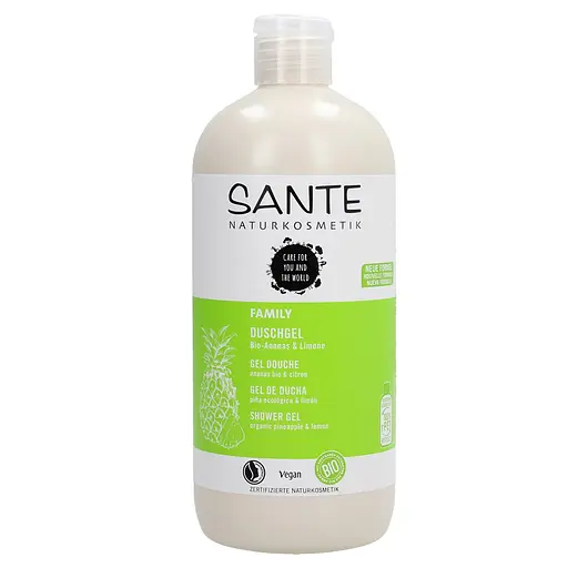 БИО-Гель для душа Ананас и Лимон SANTE 500 мл - фото 1