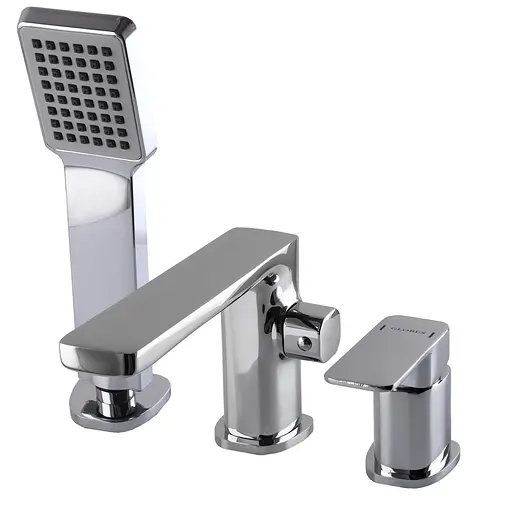 Смеситель для ванны Globus Lux Milano GLM-109 Хром - фото 1