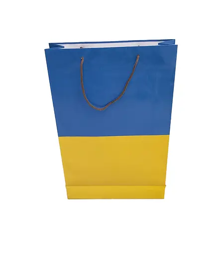 Пакет подарочный "Патриотический" 5044 цветной, большой вертикальный 39 х 25 х 8см Вид 7 - фото 1